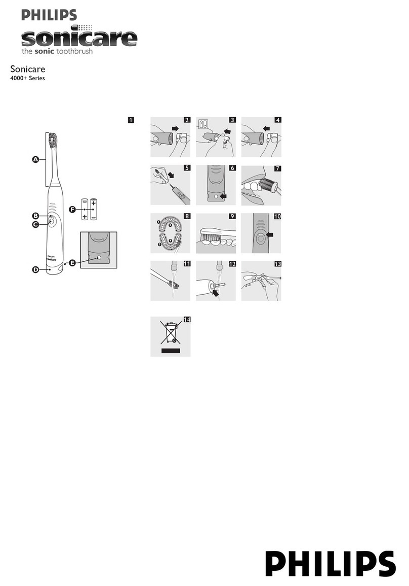 Philips Sonicare 4000+ Series User manual