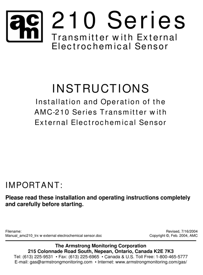 AMC 210 Series User manual