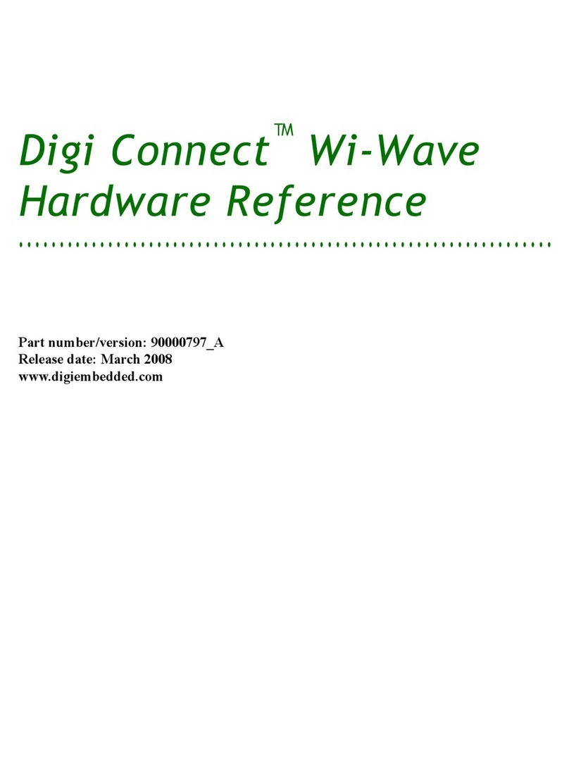 Digi Connect Wi-Wave Hardware reference