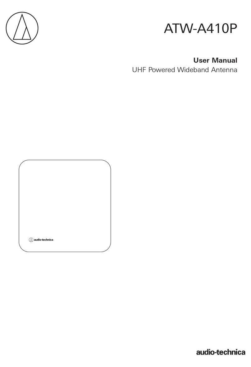 Audio Technica ATW-A410P User manual