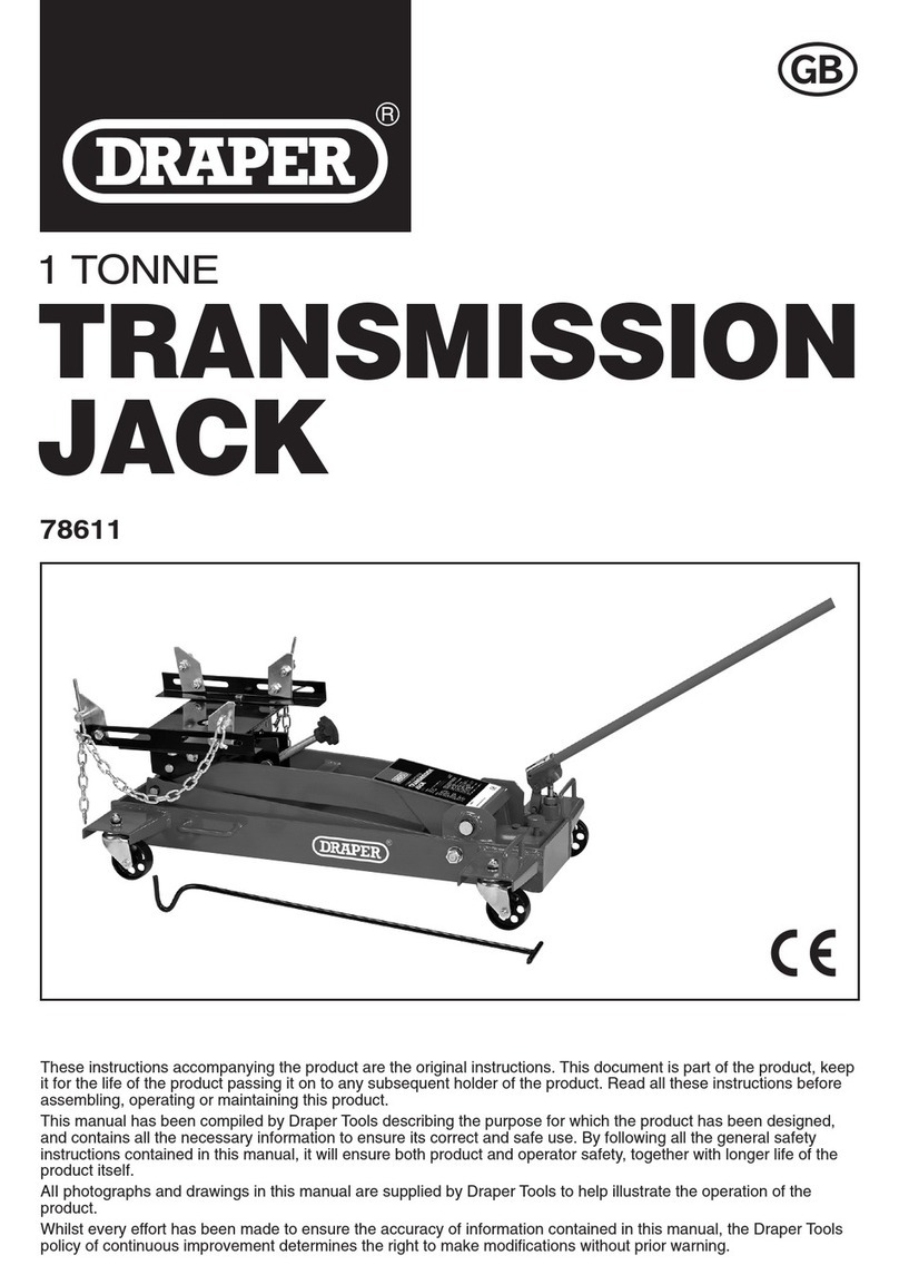 Draper 78611 user manual