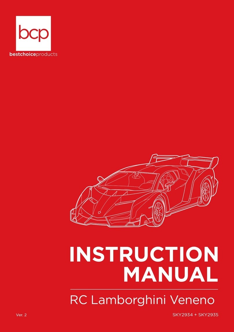 BCP RC Lamborghini Veneno instruction manual