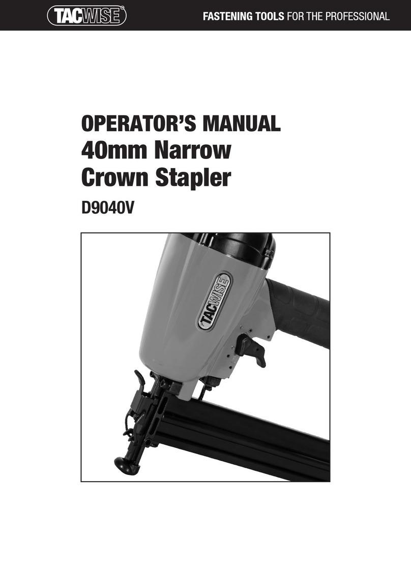 tacwise D9040V Operator's manual