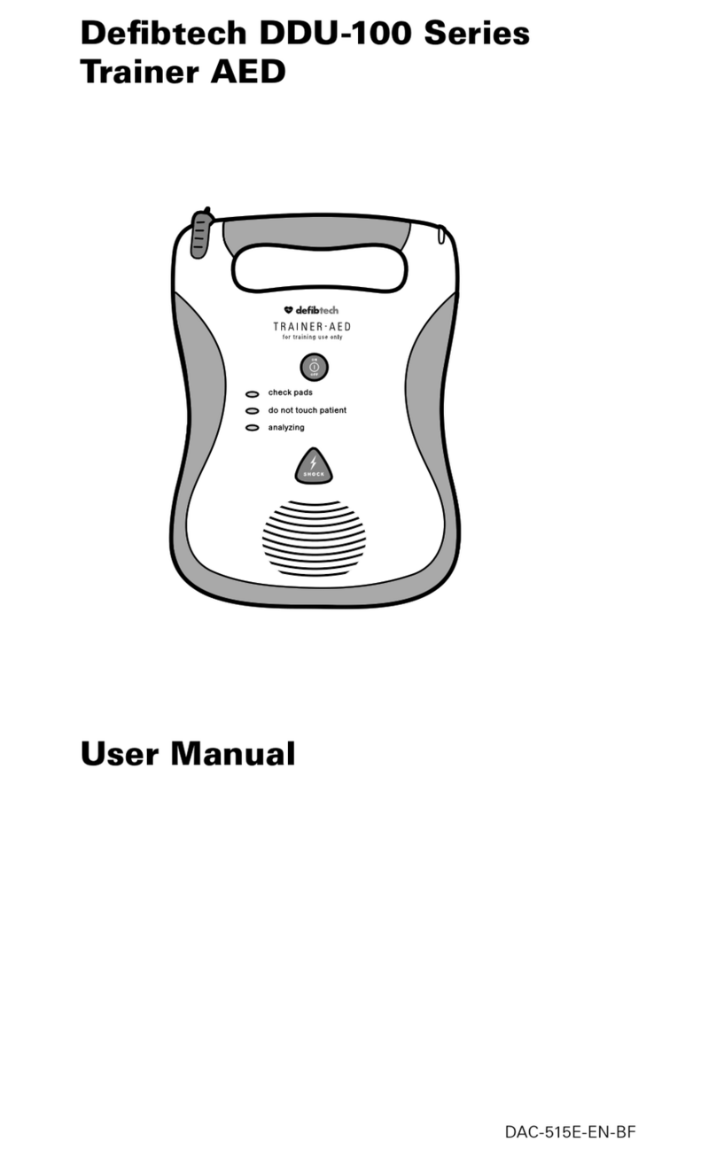 Defibtech DDU-100 Series user manual