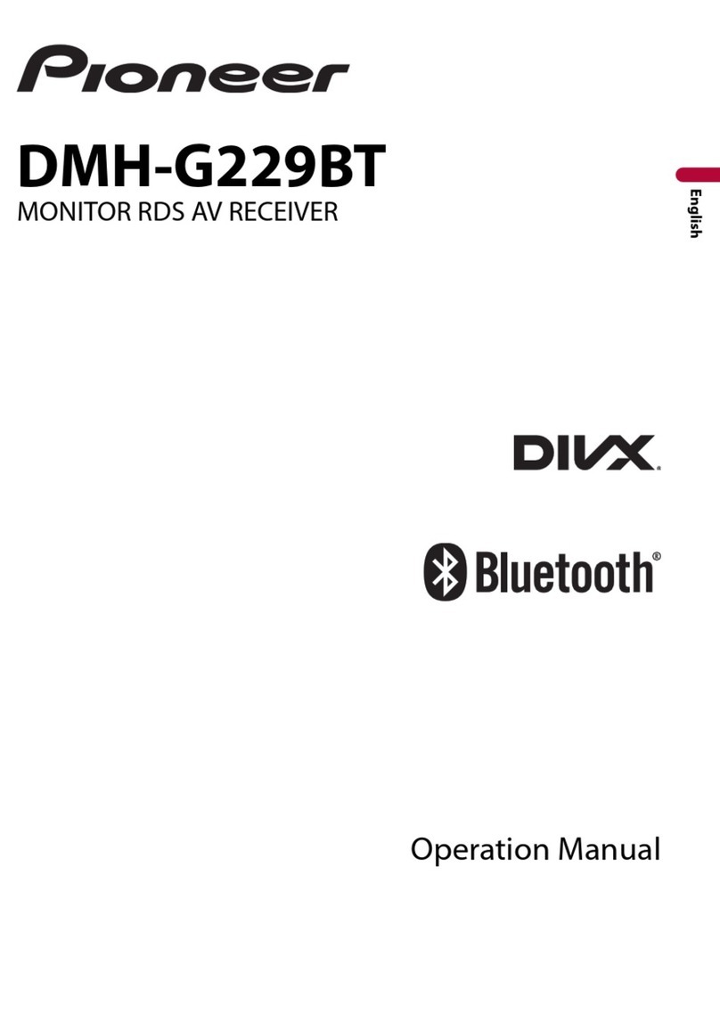 Pioneer DMH-G229BT Operation manual