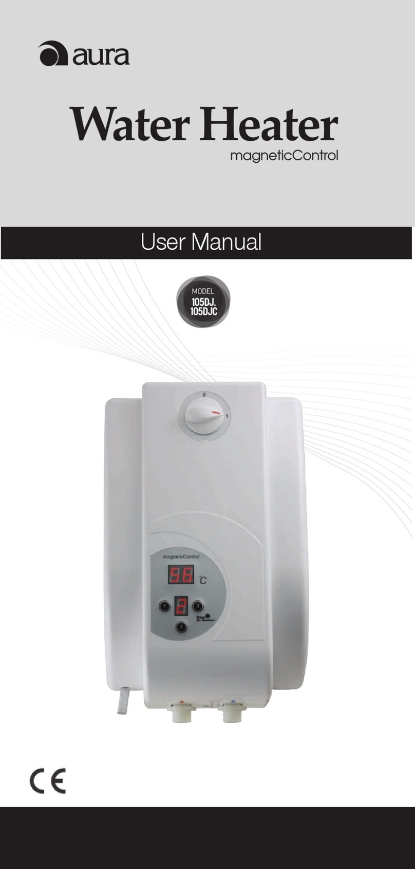 Aura Magnetic Control 105DJ Series User manual