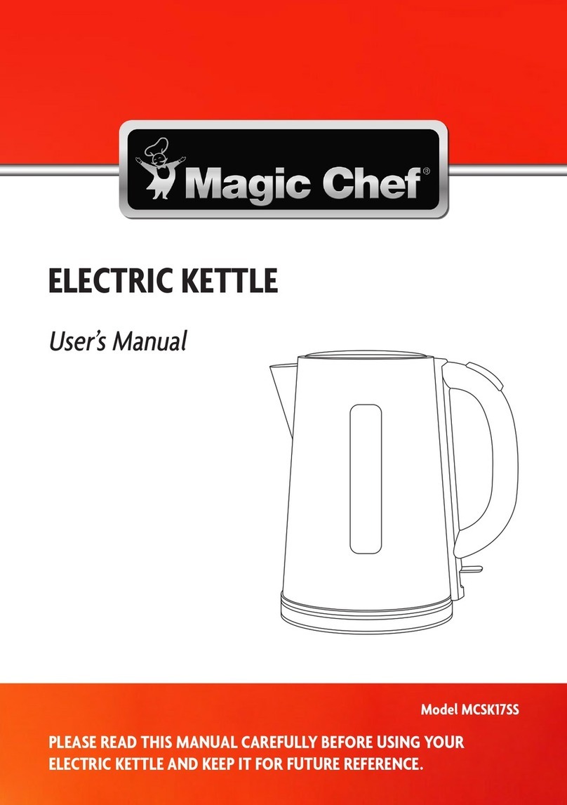 Magic Chef MCSK17SS user manual