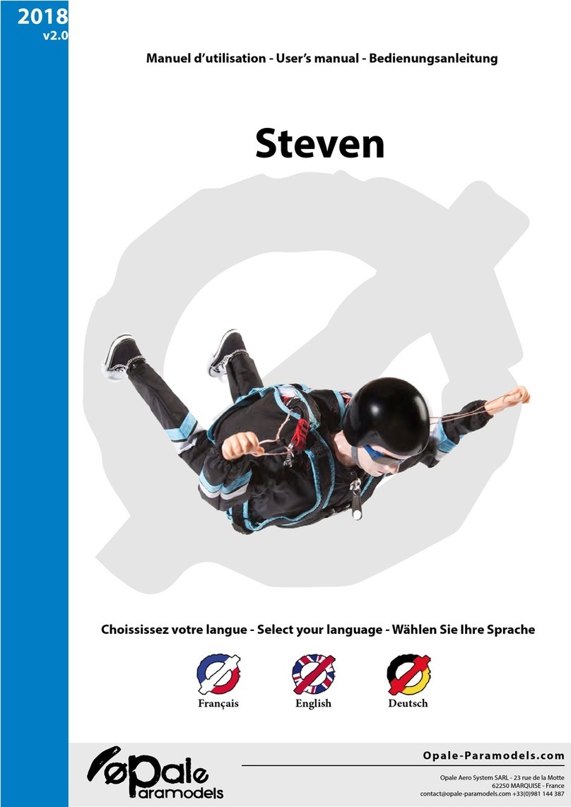 Opale-Paramodels Steven User manual