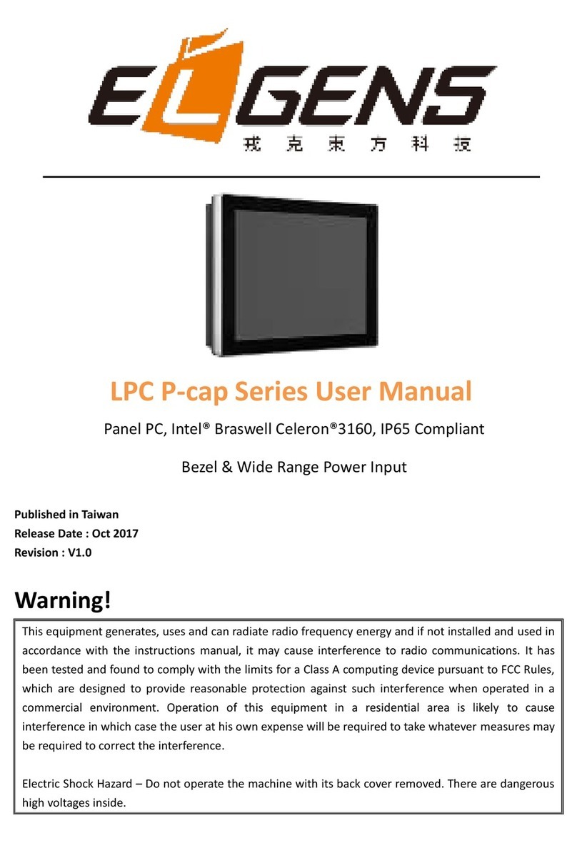 EL GENS LPC P-cap Series user manual