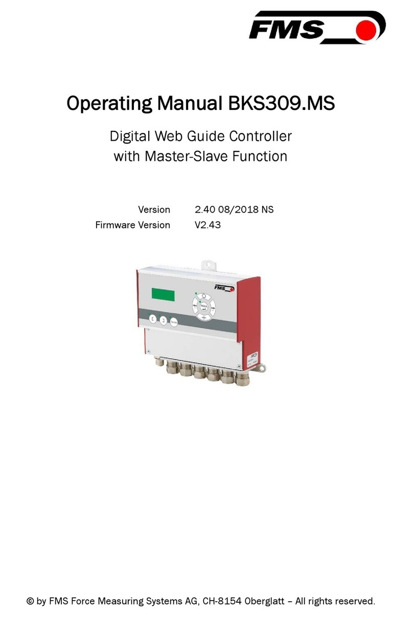 FMS BKS309.MS operating manual