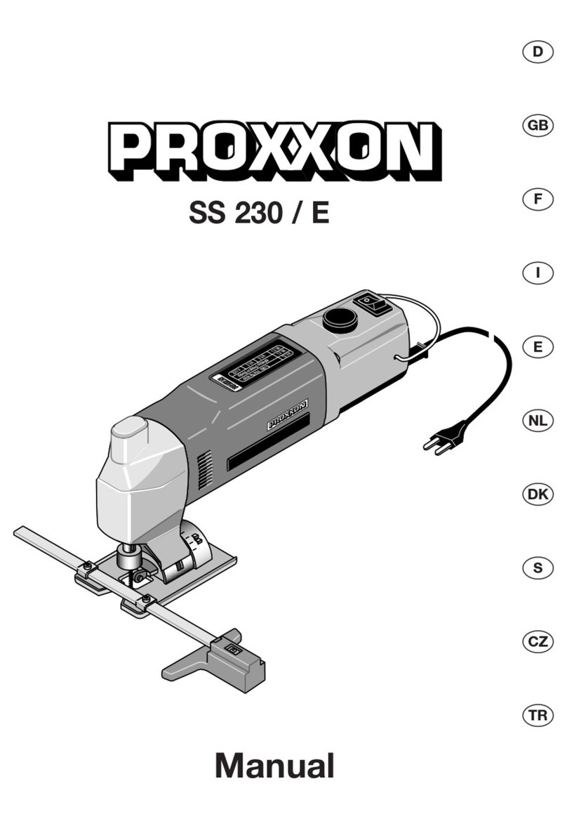 Proxxon SS 230E manual