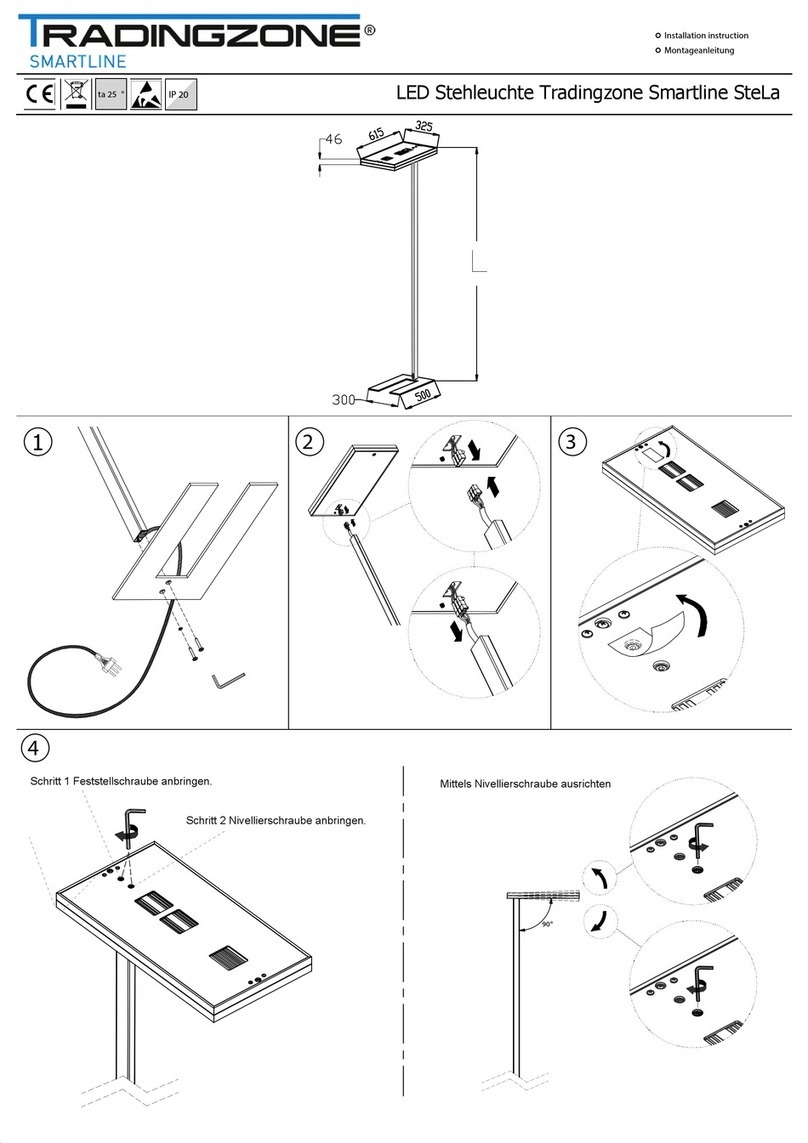 TRADINGZONE Smartline SteLa Installation instruction