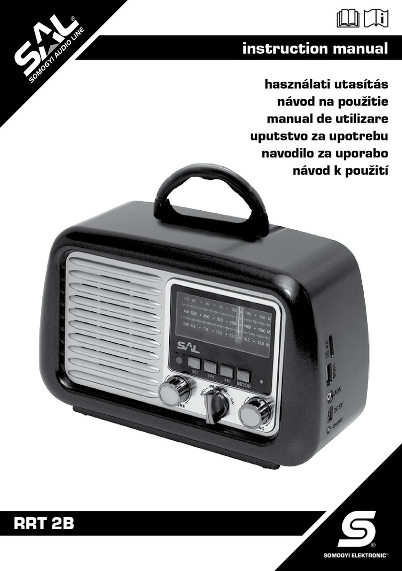 SAL RRT 2B instruction manual