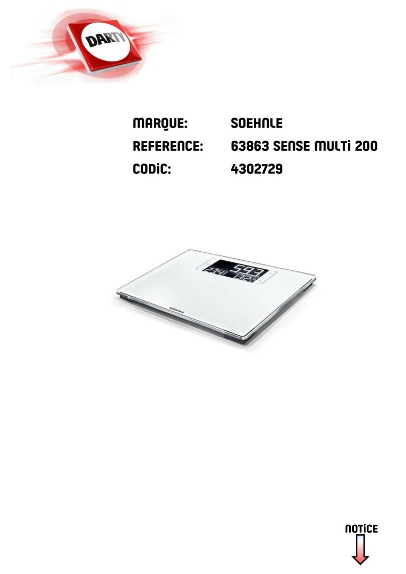 Soehnle Style Sense Multi 200 user manual