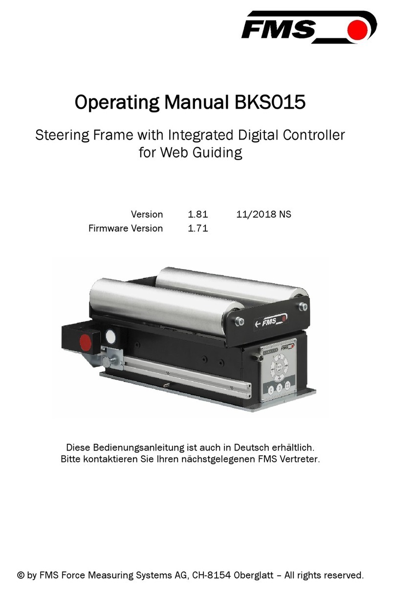 FMS BKS015 operating manual