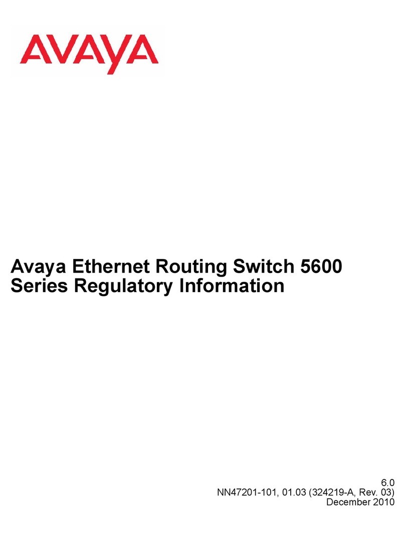 Avaya 5600 Series Owner's manual