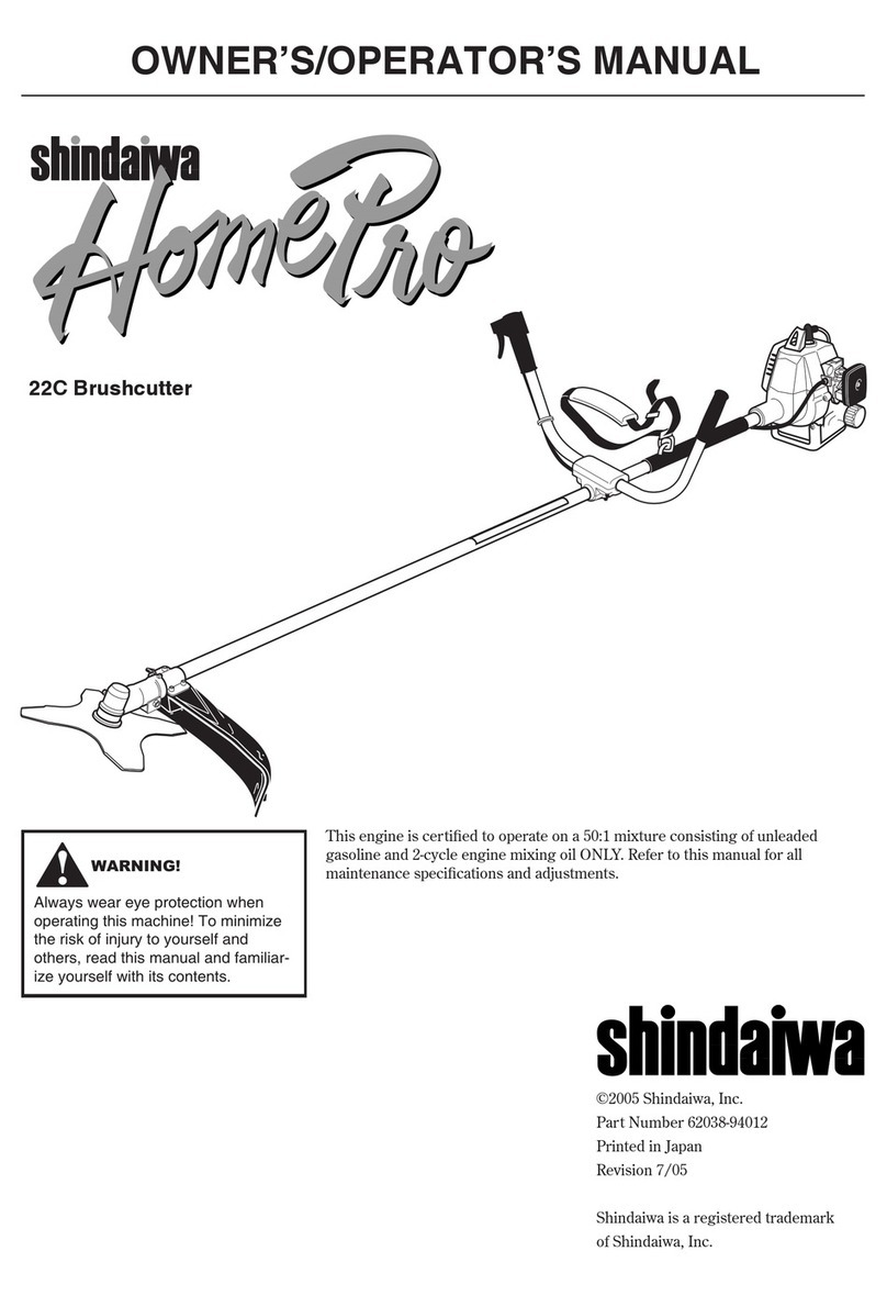 Shindaiwa HomePro 22C Owner's/operator's manual