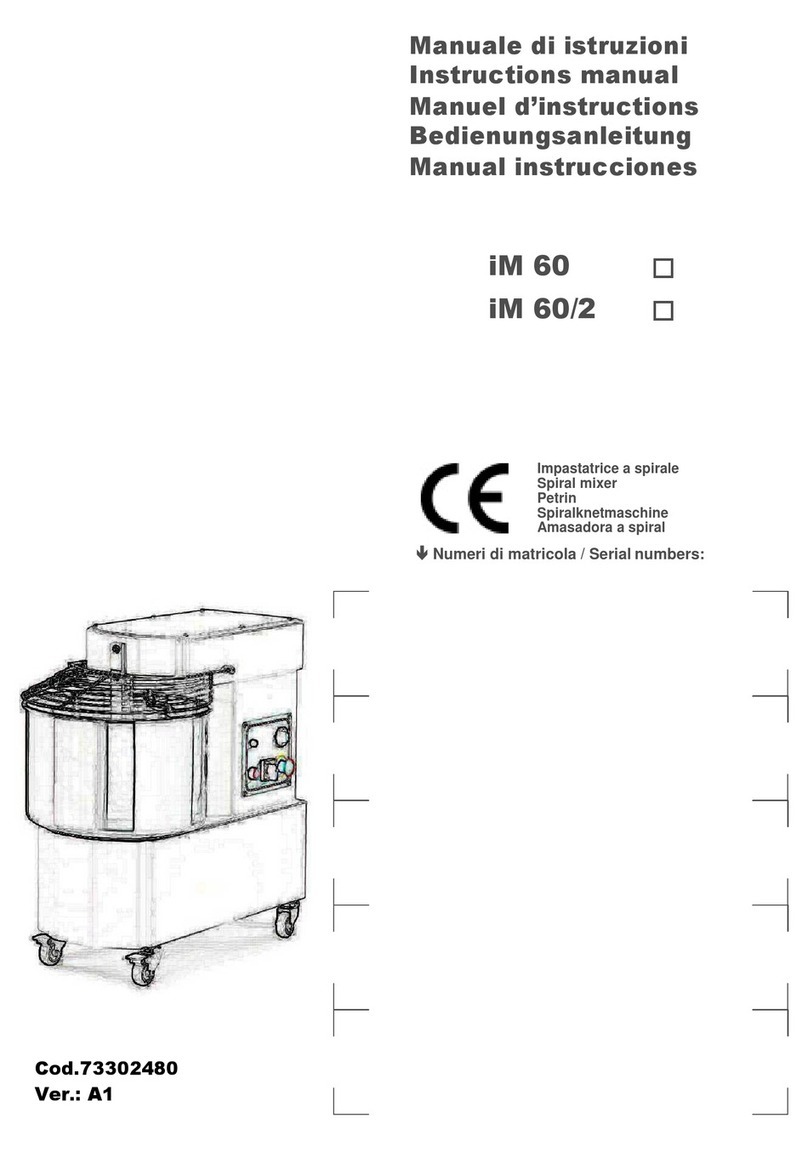 Moretti Forni iM 60 instruction manual