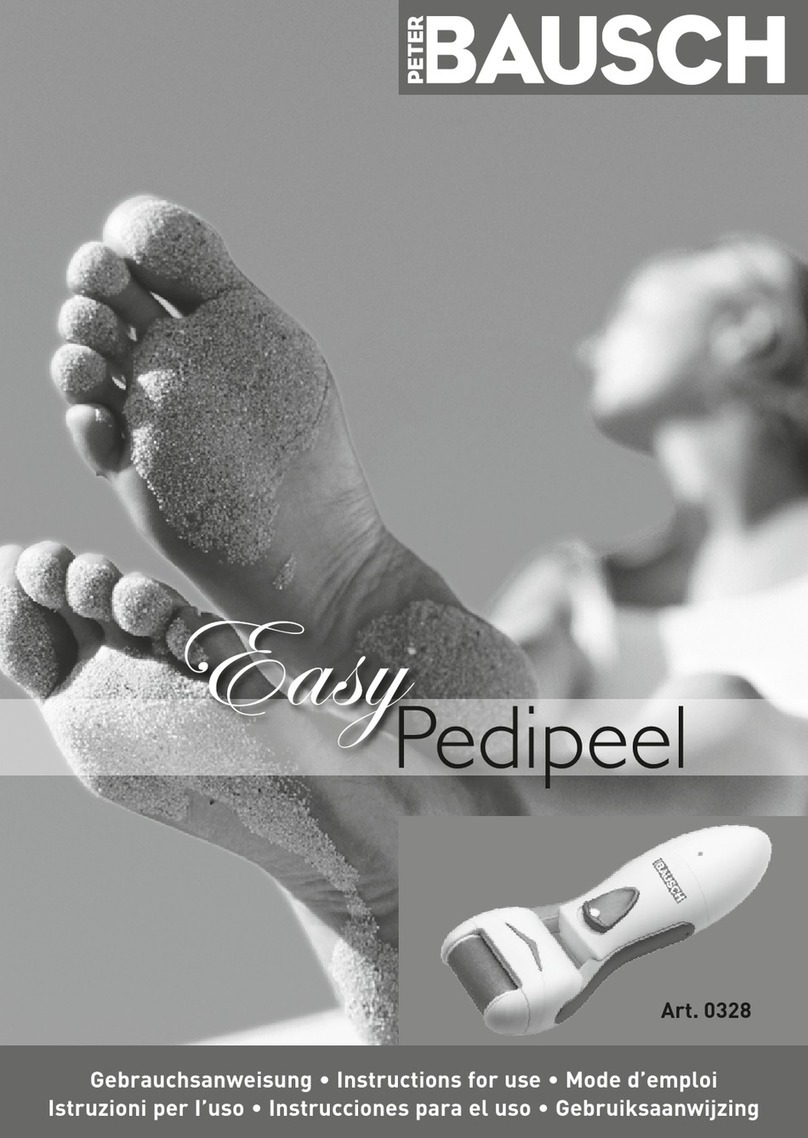 Peter Bausch Easy Pedipeel 0328 Instructions for use