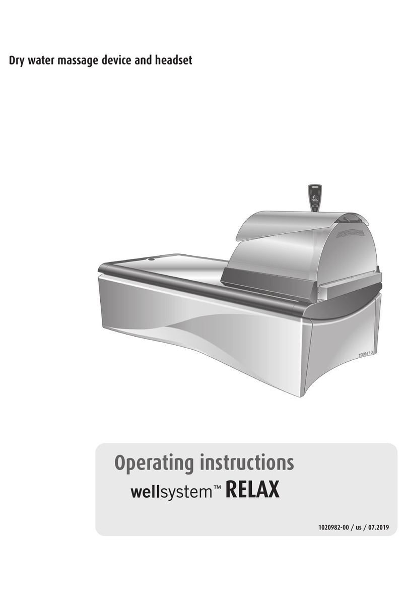WELLSYSTEM RELAX operating instructions