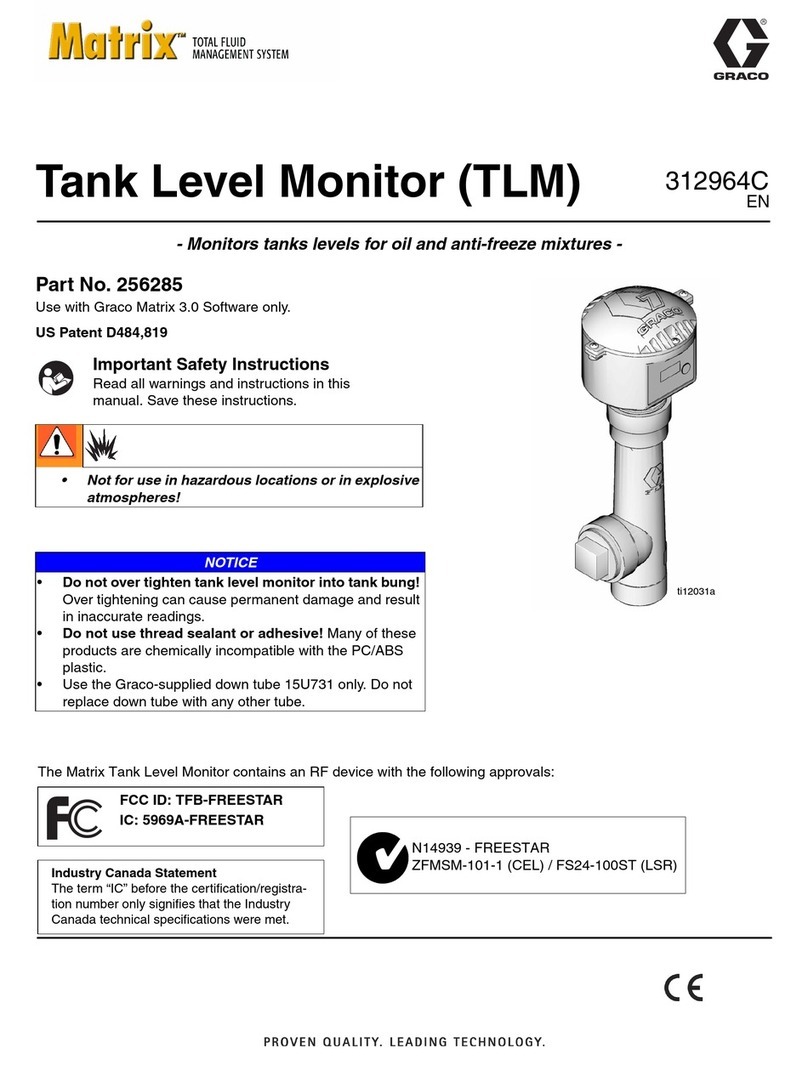 Graco Matrix 312964C User manual