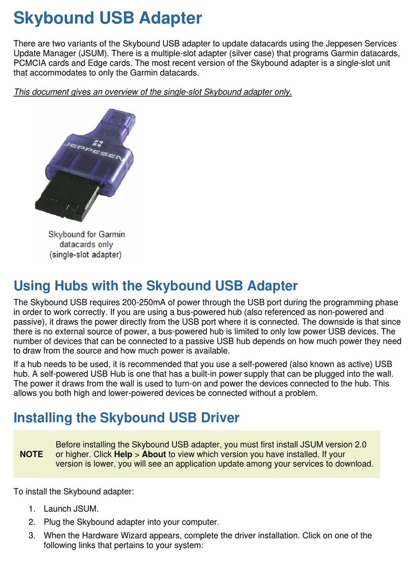 Jeppesen Skybound quick start guide