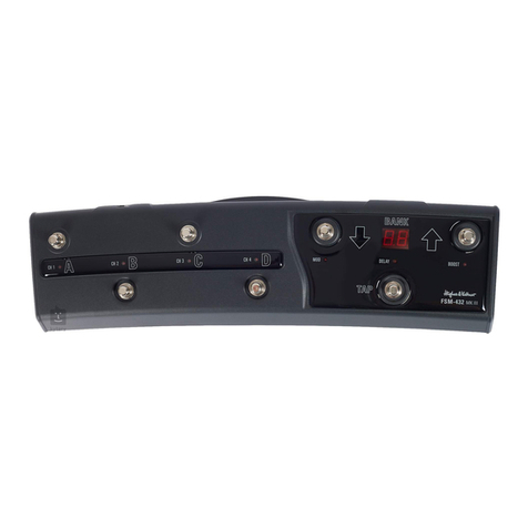 Hughes & Kettner FSM-432 MK III User manual