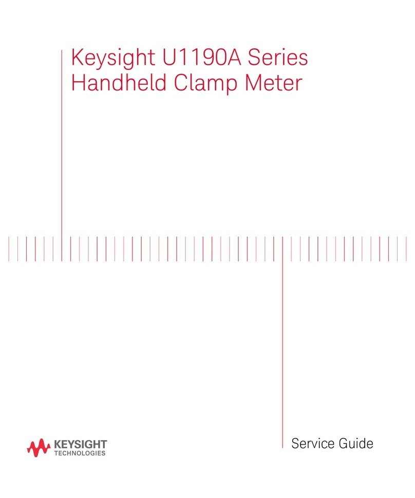 Keysight U1190A Series Service guide