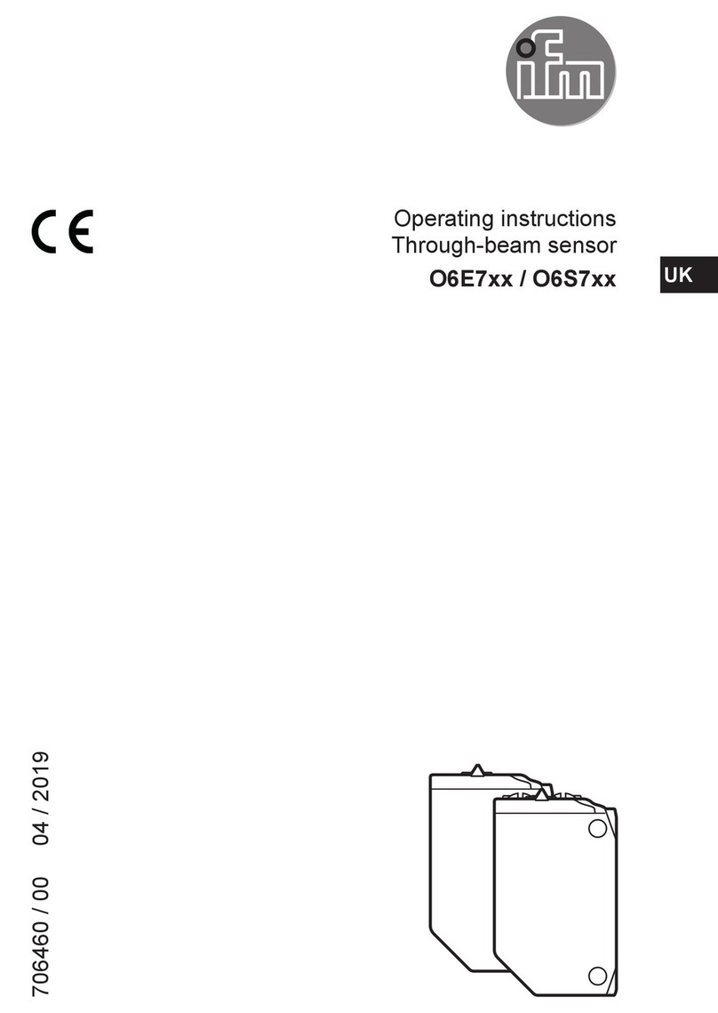 IFM O6E7 Series operating instructions
