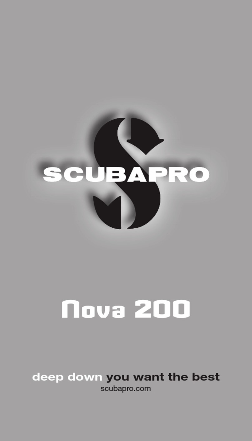 Uwatec Nova 200 quick reference