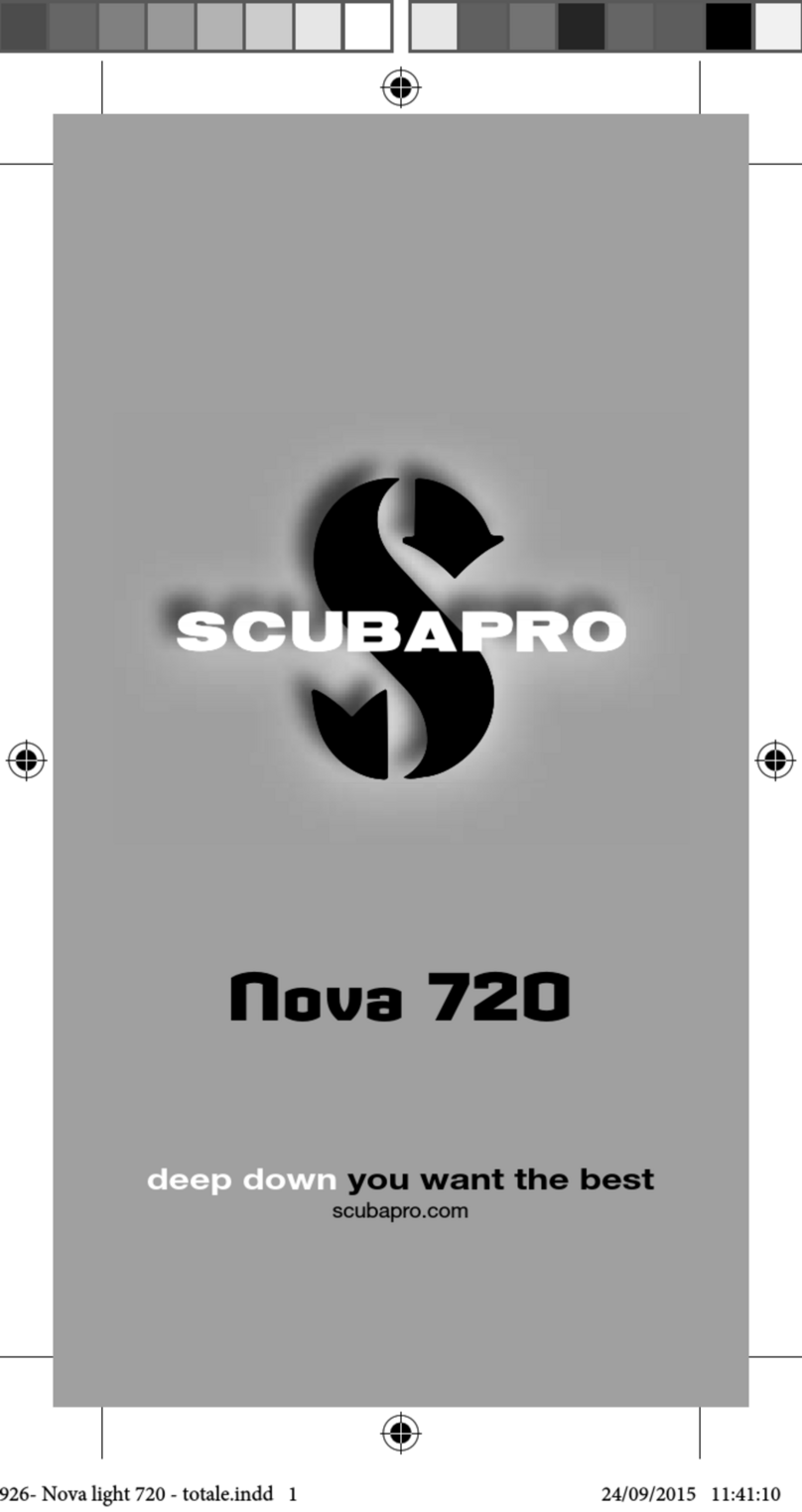 Uwatec Nova 720 User manual