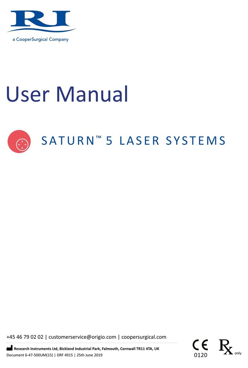RI SATURN 5 user manual