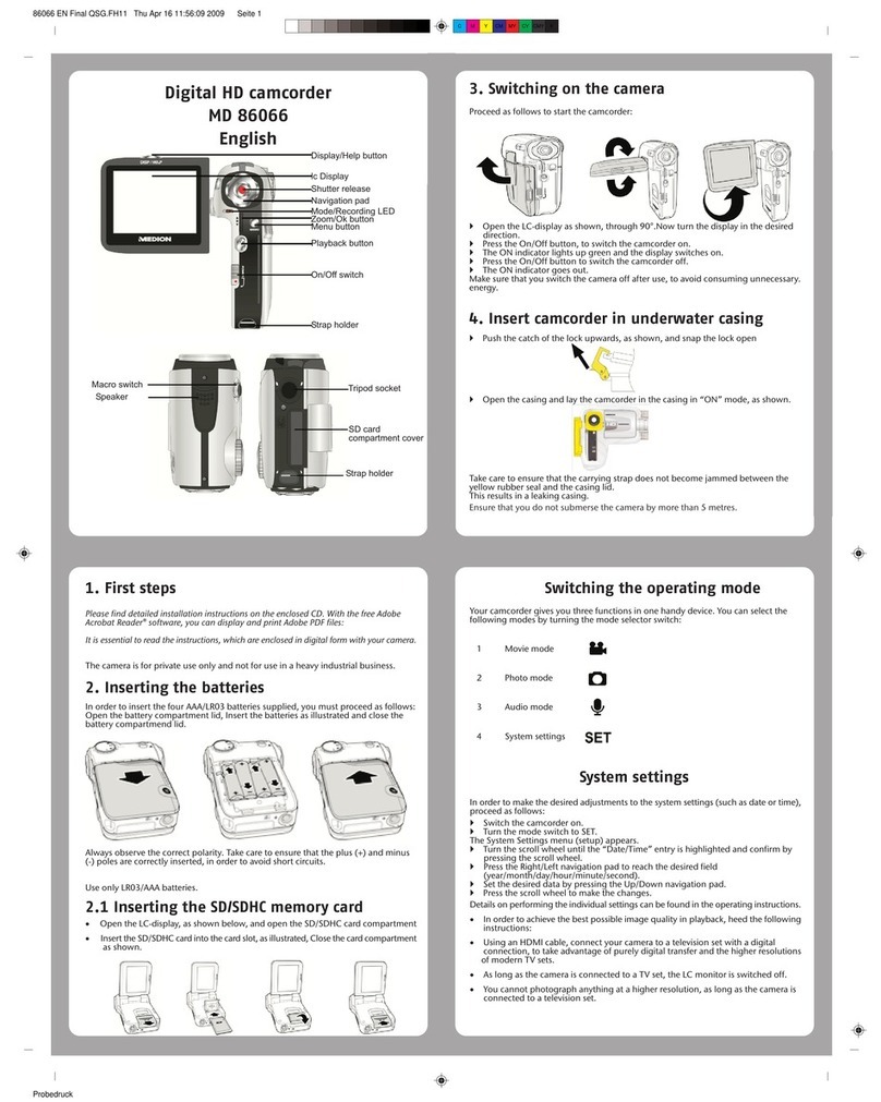 Medion MD 86066 manual
