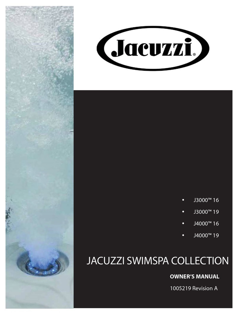 Jacuzzi SWIMSPA Series User manual