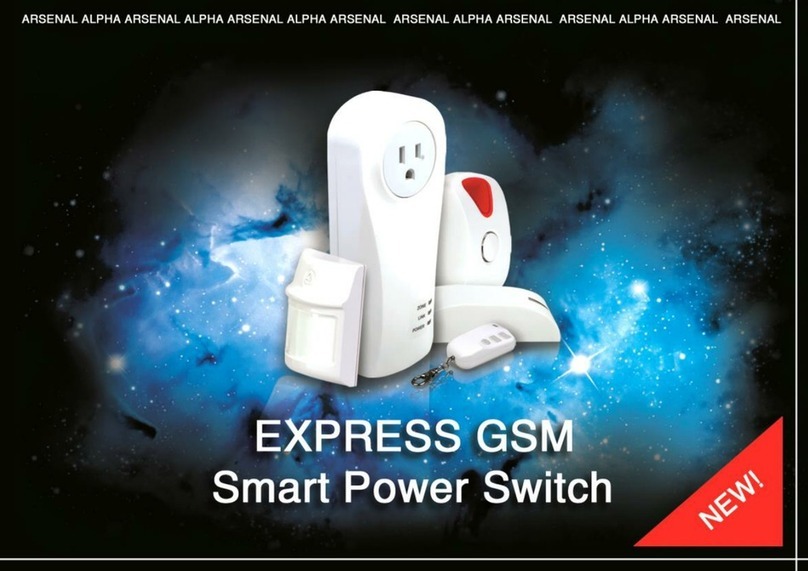 Alpha Arsenal EXPRESS GSM user manual