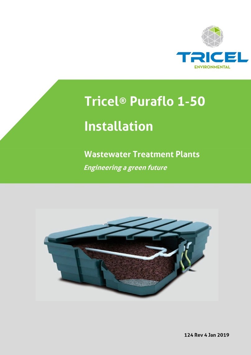 Tricel Puraflo 1-50 Installation