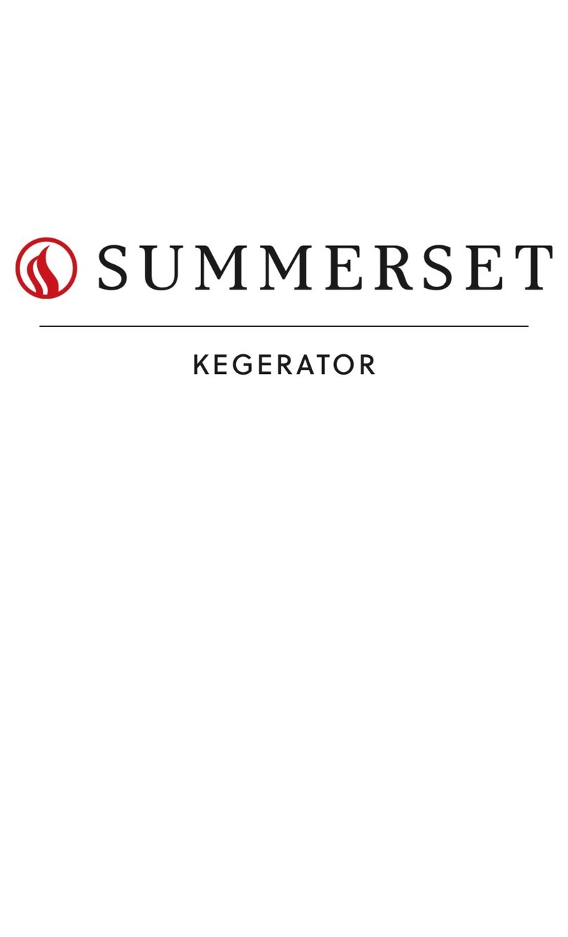 Summerset SSRFR-24DK1 Service manual