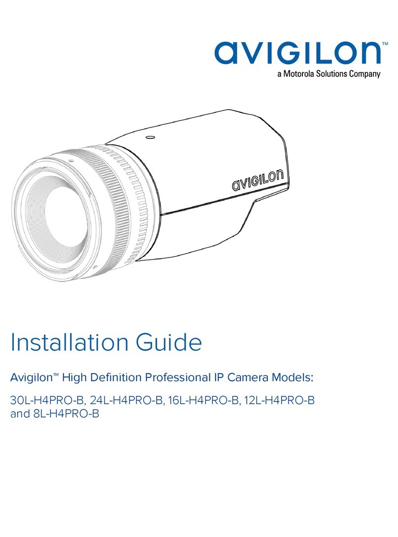 Motorola avigilon 30L-H4PRO-B installation guide