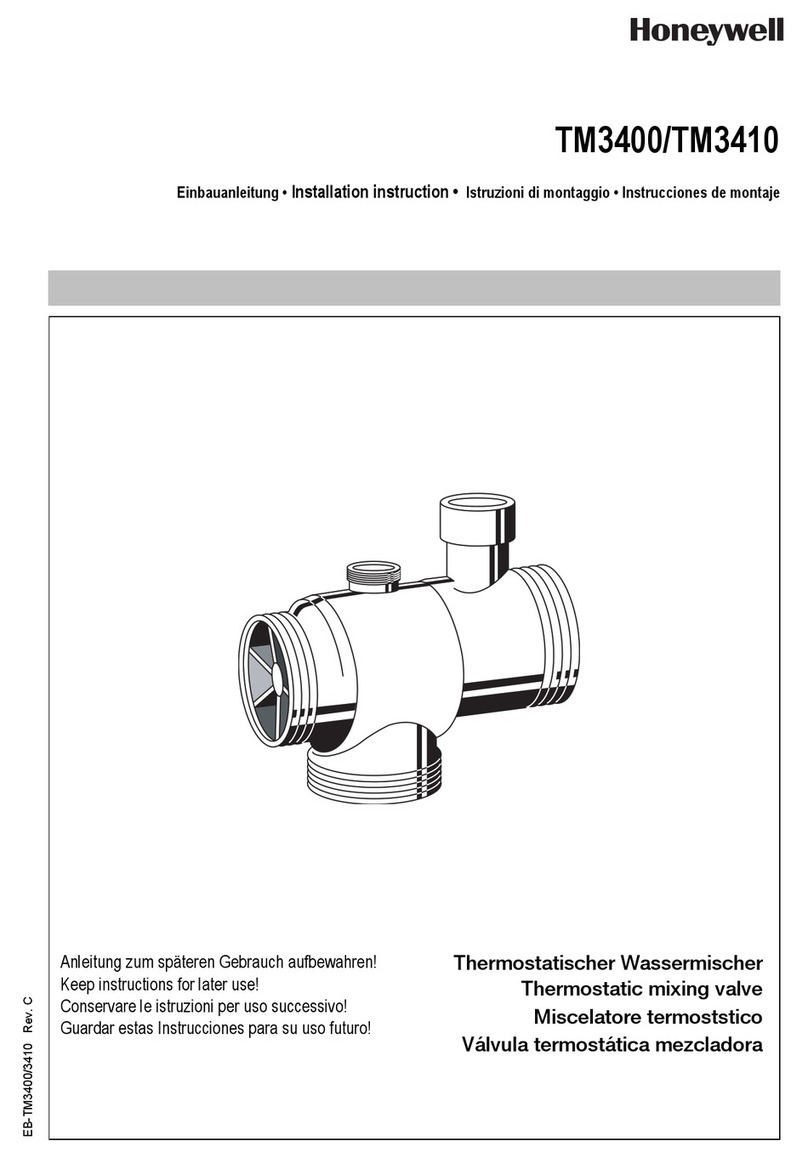 Honeywell TM3400 User manual