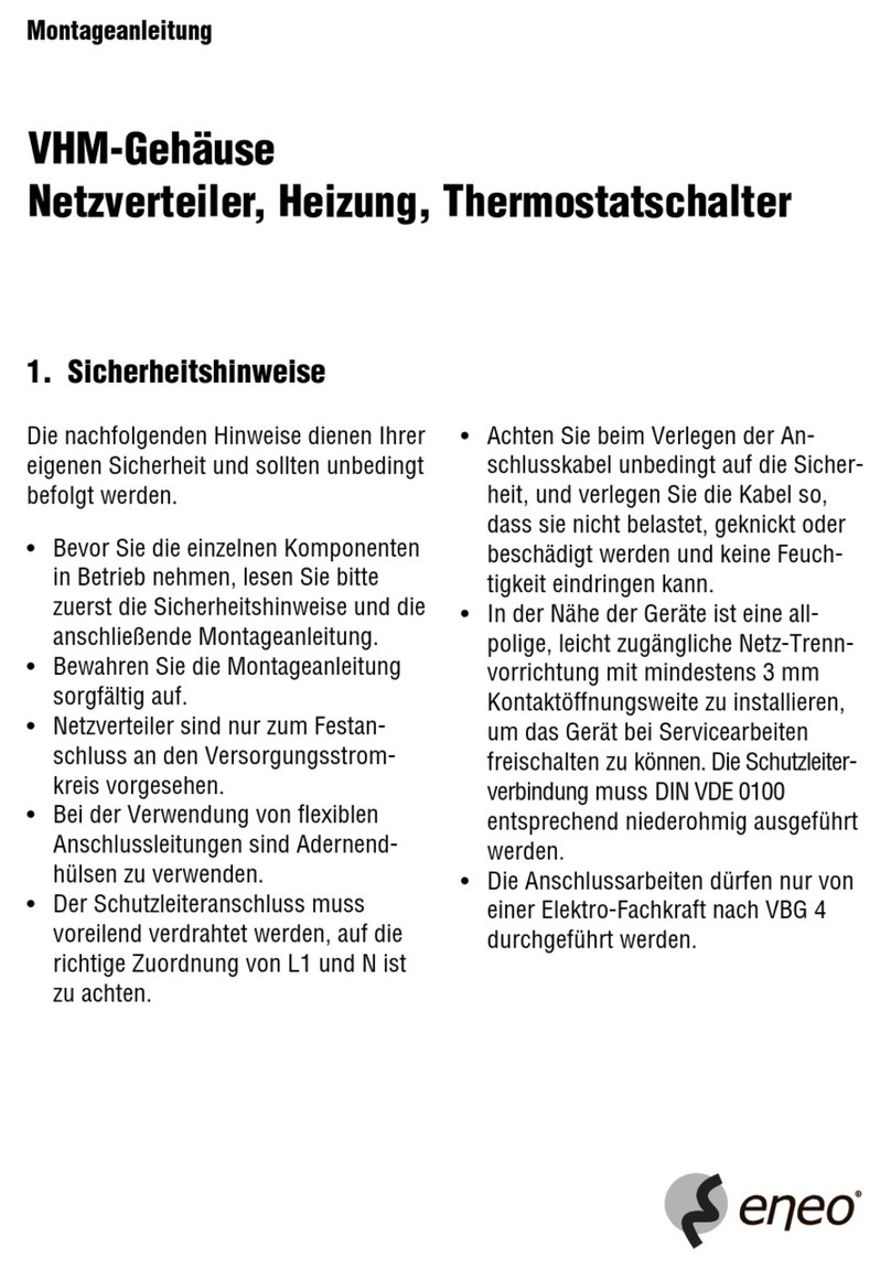 Eneo VHM Series User manual