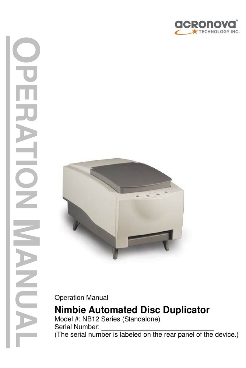 Acronova Technology NB12 Series Operation manual
