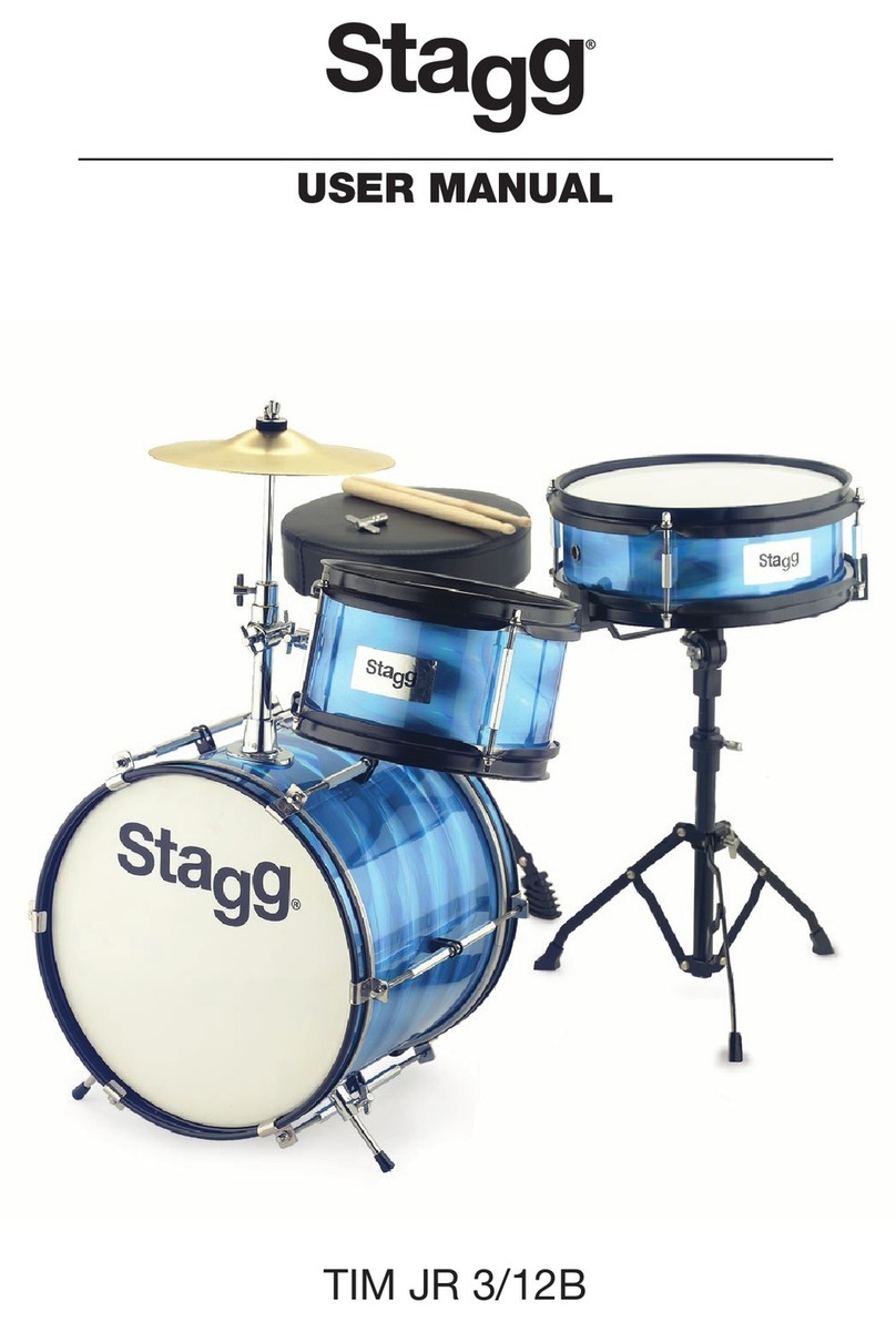 Stagg TIM JR 3/12B user manual