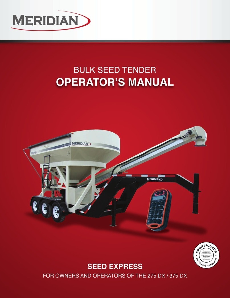 Meridian Seed Express 275 DX Operator's manual