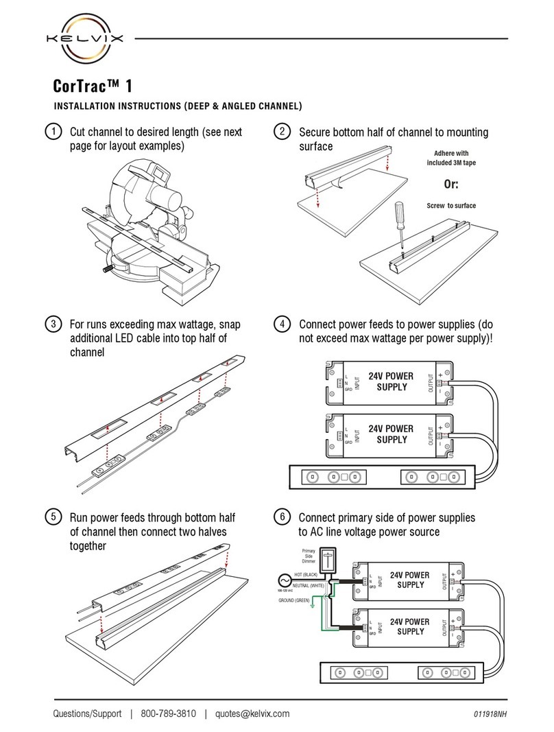 Kelvix CorTrac 1 installation instructions
