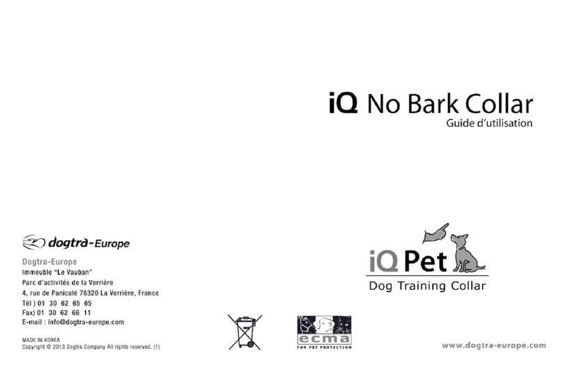 Dogtra iQ NO BARK User manual