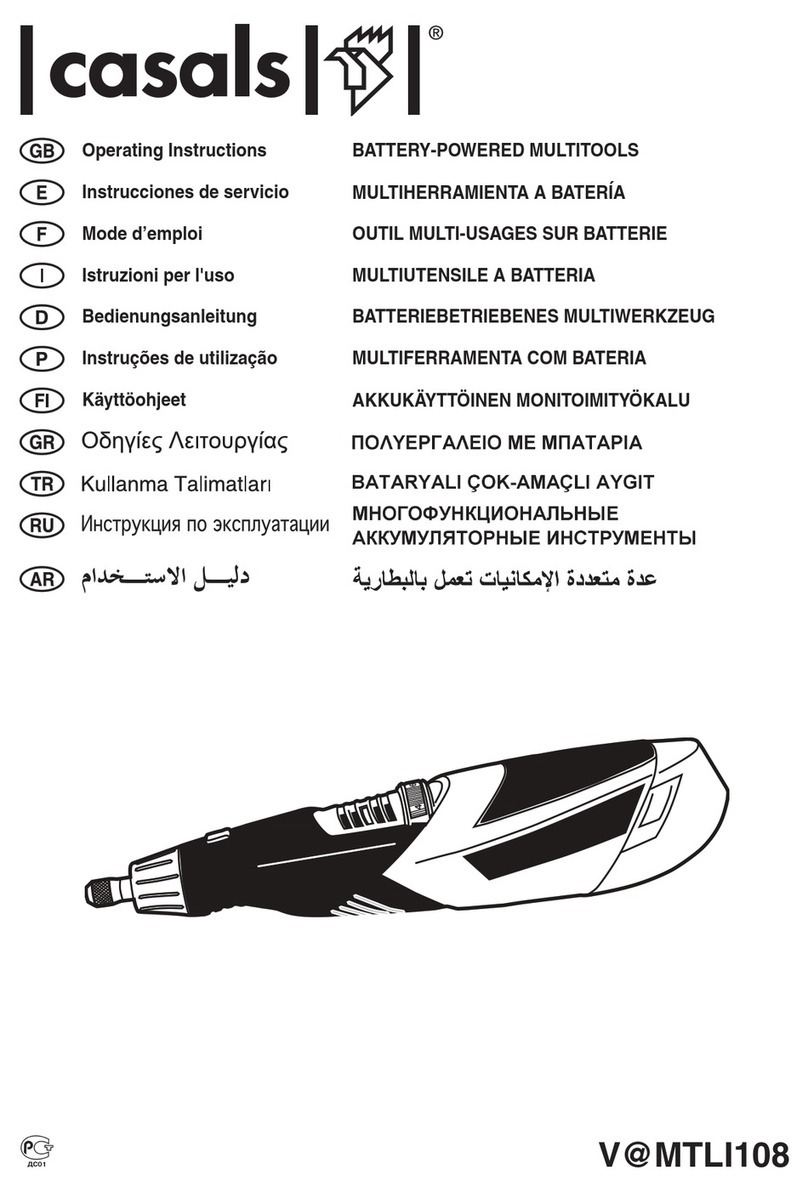 Casals V@MTLI108 operating instructions