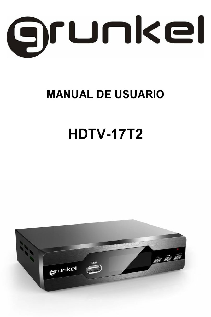 Grunkel HDTV-17T2 user manual