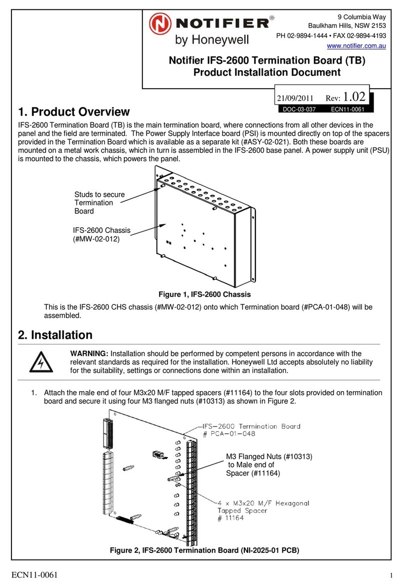 Notifier IFS-2600 Technical manual