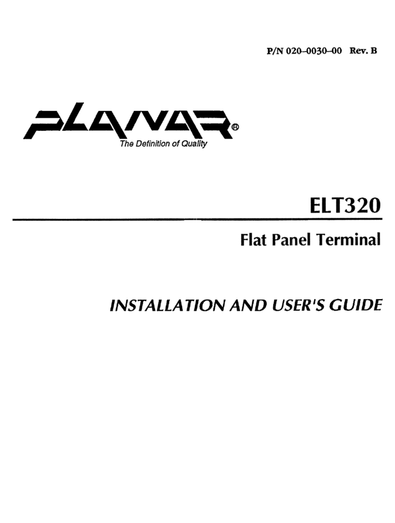 Planar ELT320 Installation and user guide
