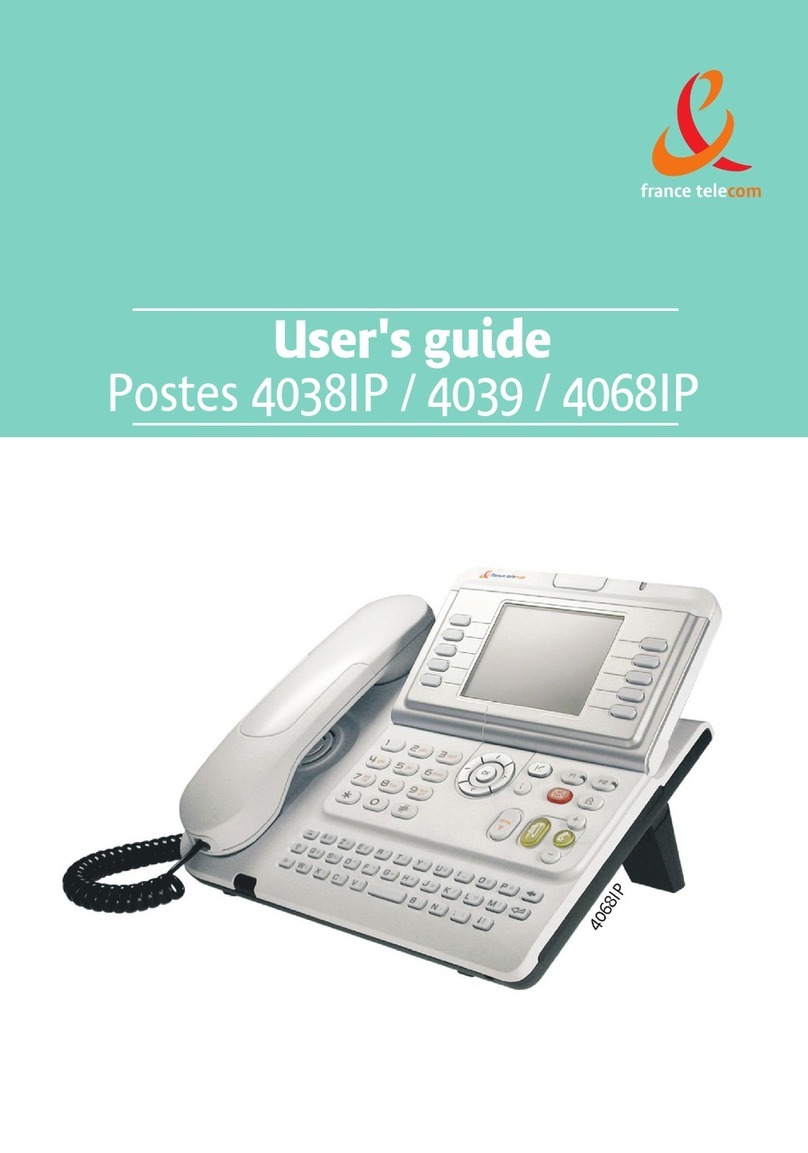 france telecom 4038IP user guide